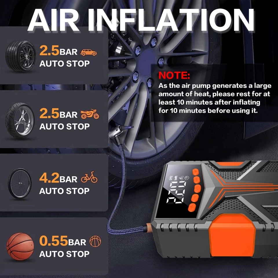 Best Jump Starter Tire Inflator factory